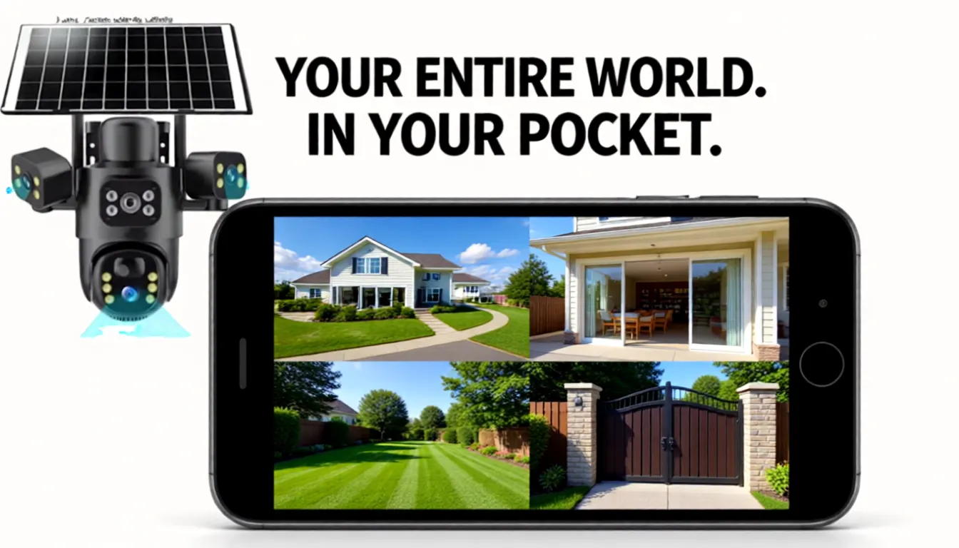 Your entire world. In your pocket: camera views on a smartphone
